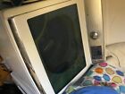 Samsung VRT Plus Large Cty White top load Washer and Steam Dryer glass doors. photo