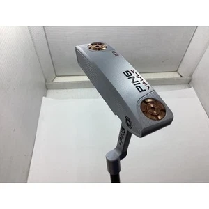 Used Lefty PING VAULT 2.0 VOSS Plutinum (350g) 34 inch (PP58 grip) Putter - Picture 1 of 6