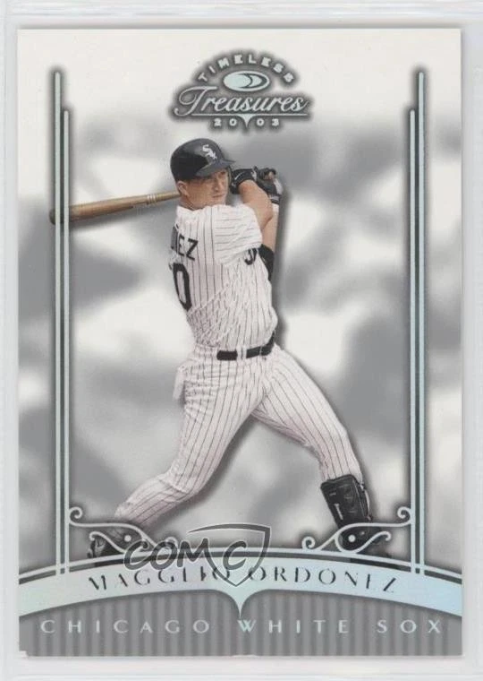 2003 Donruss Timeless Treasures Silver /50 Magglio Ordonez #55 - Image 1 of 2