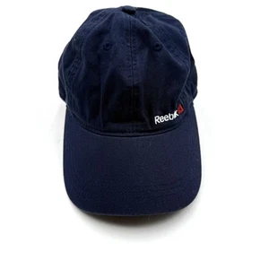 Reebok Baseballkappe Papa Mütze marineblau Logo verstellbar hinten Einheitsgröße 100 % Baumwolle - Bild 1 von 14