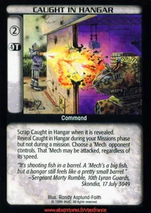 Caught in Hangar [Limited] ENG Battletech TCG - Imagen 1 de 2