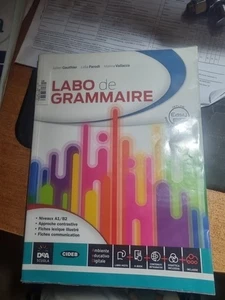 Labo De Grammaire Gauthier Parodi Vallacco 9788853015990 - Foto 1 di 4