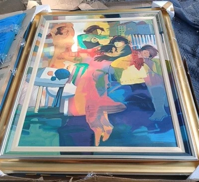 Hessam Abrishami Cherish The Day Signed  Limited Edition Print on Canvas 41/150 - Image 1 of 4