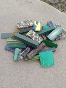 kirinite/acrylic 1.2kg aprox of mixed offcuts joblot for crafter - Picture 1 of 7