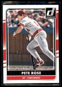 2016 Donruss Pink Border Pete Rose Cincinnati Reds #187 - Picture 1 of 2