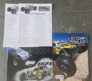 Team Losi 1/10 Comp Crawler Competition Rock Crawler Bedienungsanleitung Explosionszeichnung - Bild 1 von 6