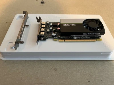 NVIDIA Quadro T600 4GB Graphics Card GDDR6 PCIe 3.0 x 16 640 Core 128Bit - Image 1 of 3
