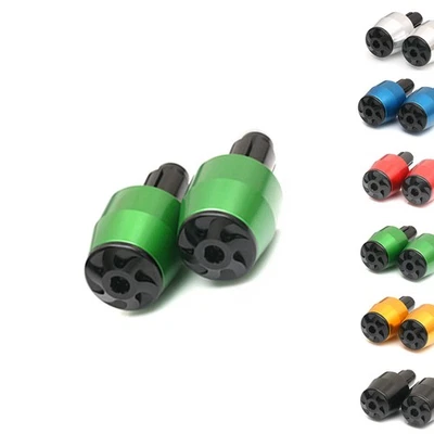 For Yamaha FZ6R 09-16 15 14 13 12 11 10 BeyBlade Bar Ends Replacement Green - Изображение 1 из 4