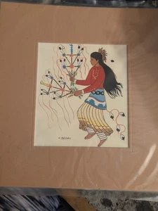 Harrison Begay Bild Brandneu Navajo Künstler - Bild 1 von 2