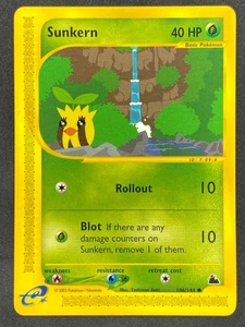 Pokémon Sunkern 106/144 SK Skyridge casi nuevo - Imagen 1 de 2
