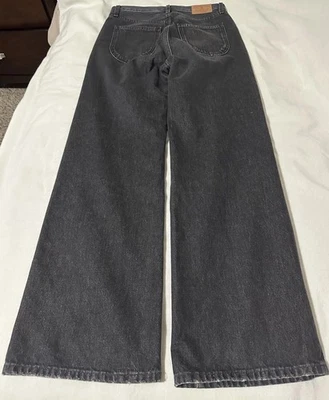 Pantalones de mezclilla Twin Doves de Emerson Fry Perfect de pierna ancha en negro talla 26 Foto 1 de 4