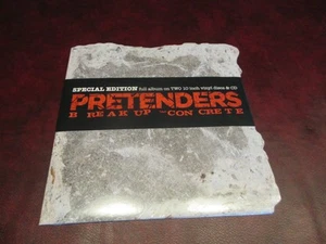 PRETENDERS VERIFIED 1ST EDITION BREAK UP THE CONCRETE 10" LPS + CD RARE JACKET - Picture 1 of 2
