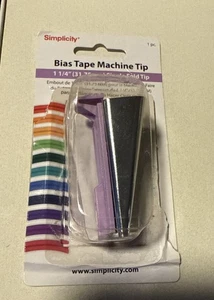 Simplicity 3/4 Single Fold Bias 881968 for Bias Tape Maker - Picture 1 of 9