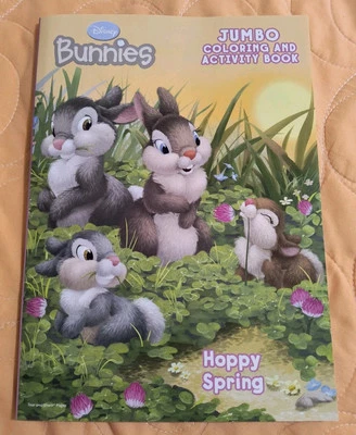 Easter 🐇 Bunnies Coloring & Activity Book with Tear/Share Pages 🆕 🆓ship!🐥🐰 - Image 1 of 4