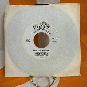 1976 El Cid Records Pablo Macias Nada Ganas Con Llorar / Dile Que Vuelva - Picture 1 of 8
