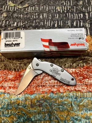 Cuchillo Plegable Kershaw 1600 Chive DU Asistido SpeedSafe Punto de Caída 1.90" 420HC Foto 1 de 2