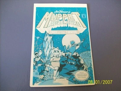 Карта MUPPET ADVENTURE NES 8 бит Nintendo Vidpro - Изображение 1 из 2