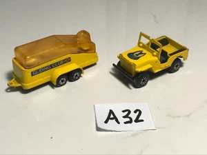 matchbox superfast jeep con glider transporter aliante 1976 n 38 - Foto 1 di 3