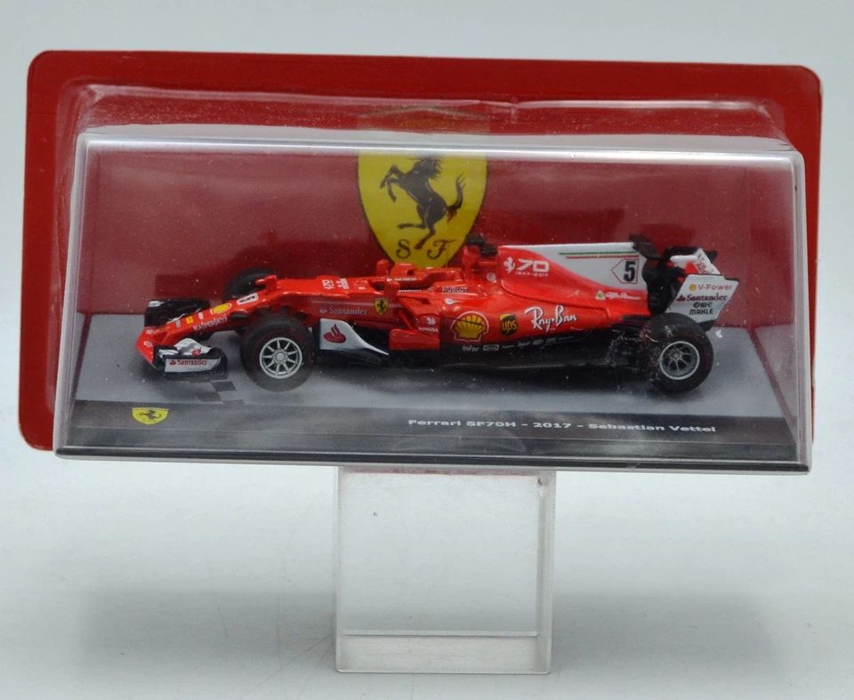 Die Cast 1/43 "Ferrari SF70H - 2017 Sebastian Vettel" Ferrari F1 - Image 1 of 3