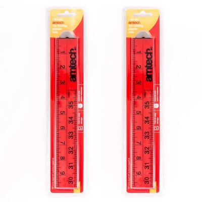 PLASTIC FOLDING RULER 1M X2 Measuring Tape Extendable Meter Metric Imperial DIY - Image 1 of 4