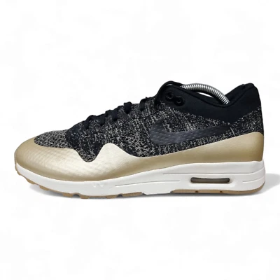 Nike Air Max 1 Ultra Flyknit Entrenadores Metálicos Dorados (881195 001) Foto 1 de 4