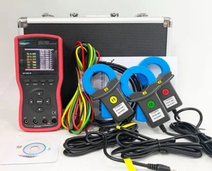 Large Caliber Three Phase Digital Voltmeter AC Current Voltage Tester Meter 600A - Picture 1 of 24