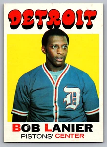 1971-72 TOPPS #63 BOB LANIER PISTONS ROOKIE - Picture 1 of 3
