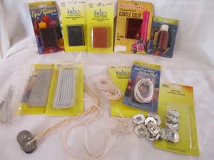 Random Lot of Candle Making Supplies Mostly New - Picture 1 of 5