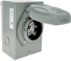 Miady 30 Amp Generator Power Inlet Box, NEMA 3R Power Inlet Box, L5-30P, 125 Vol