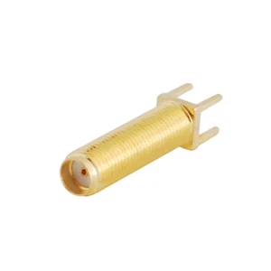 10x RF SMA Jack Female Straight vertical PCB Mount Solder long version Connector - Picture 1 of 4