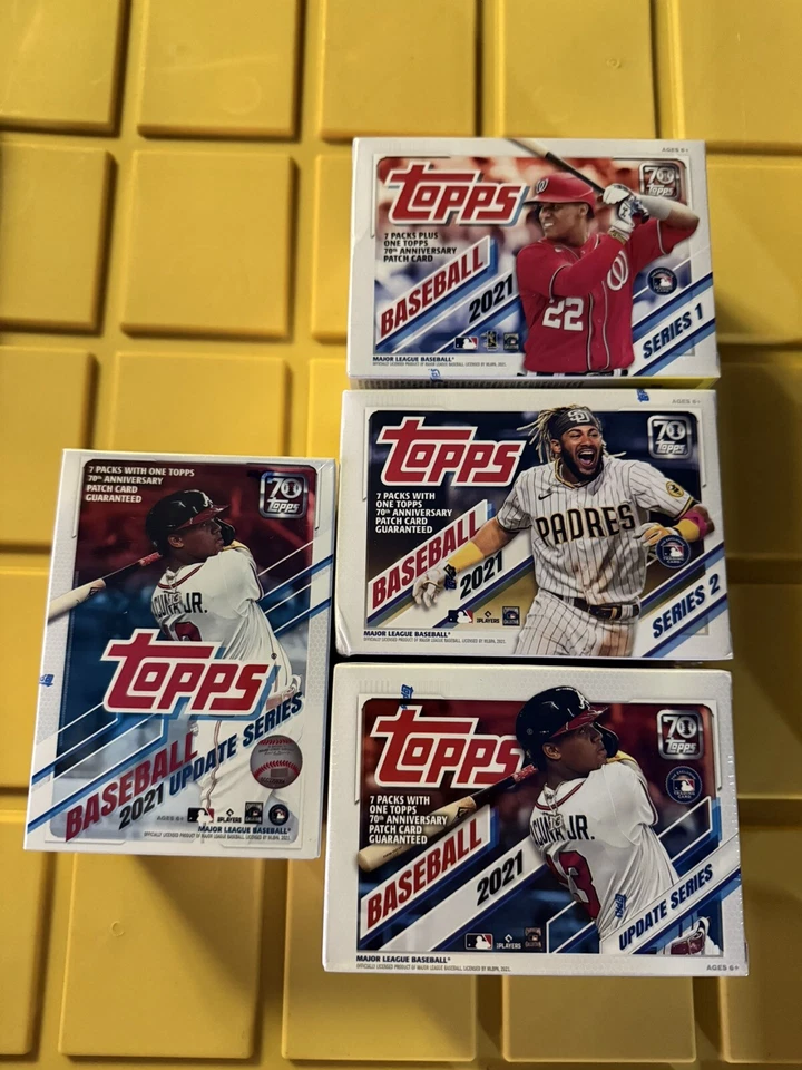 Topps 2021 Update Baseball Blaster Box - 99 Cards per Box