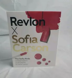 Revlon N200519ADE Sofia Carson Limited Edition Lip & Nail Kit The Sofia Reds - Picture 1 of 2