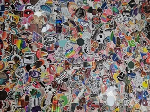 ⭐50 Stück Suprise Mix Stickerbomb Aufkleber Überraschungs Mischung ⭐ Bunte Tüte - Picture 1 of 16