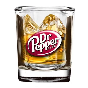 Vetro Dr. Pepper Shot edizione limitata extra spesso, alta qualità, da collezione - Foto 1 di 3