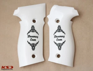 Impugnatura acrilica bianca KSD Brand Sig Sauer P226/SL/Sport I/ II/II SL/II SL PPC - Foto 1 di 2