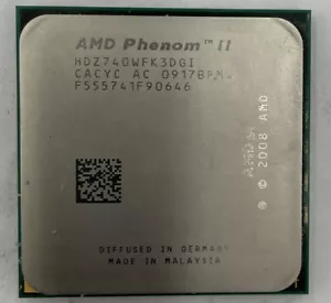 AMD Phenom II X3 740 Black Edition Desktop CPU Processor- HDZ740WFK3DGI - Picture 1 of 2