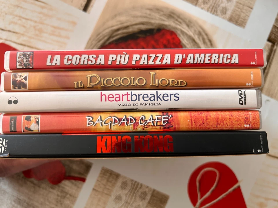 LOTTO 5 DVD DALL'ANGELO PICTURES ECCELLENTI CONDIZIONI - Immagine 1 di 4