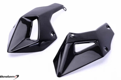 Sartenes de fibra de carbono (L+R) para Ducati Multistrada 1200 2010-2013 BY Bestem Sydney Foto 1 de 4