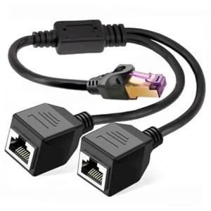 RJ45 Ethernet Splitter 1 bis 2, Gigabit Ethernet Switch, Starlink Ethernet  - Bild 1 von 7