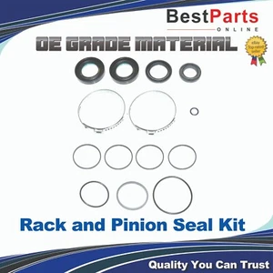 Power Steering Rack and Pinion Seal Kit for Nissan 240SX S14 1994-1998 - Picture 1 of 7