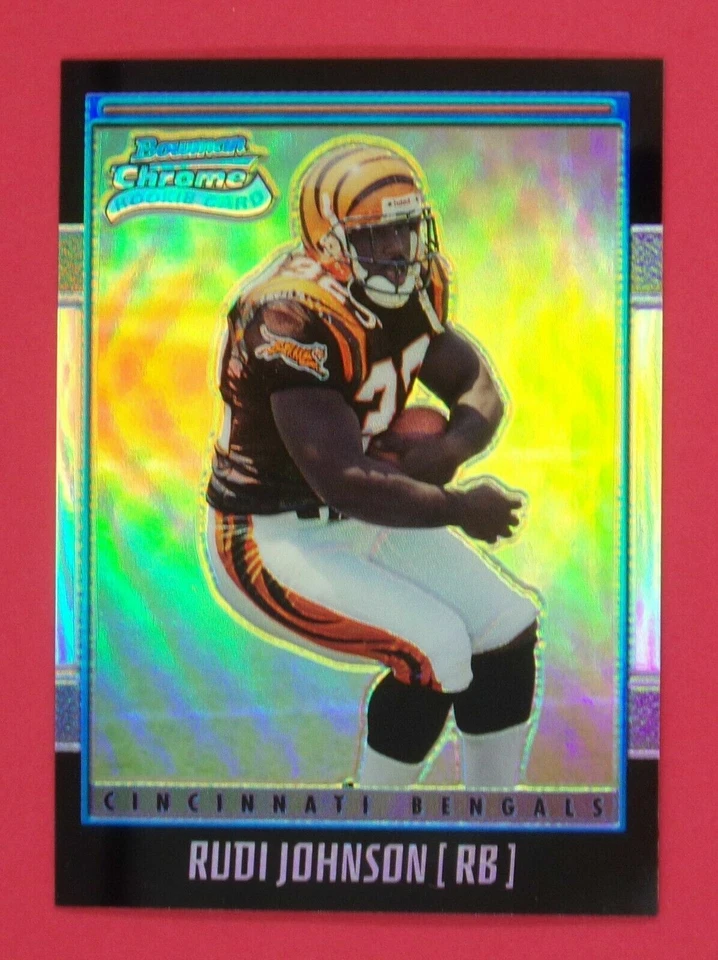 2001 Bowman Chrome Refractors /1999 RC Football - Pick Your Card - Image 1 of 1