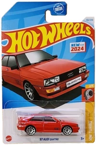 Hot Wheels '87 Audi Quattro rot #102 102/250 - 2024 HW Turbo 0701XI - Bild 1 von 2