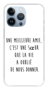 Coque en silicone imprimée compatible Apple iPhone 13 Pro Citation 04 - Photo 1 sur 3