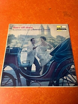 Howard Lanin - Dance Till Dawn LP DL 8612 Vinyl 1957 USA Mono Decca Jazz Record - Imagem 1 de 3