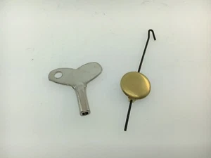 Novelty Clock Key and Pendulum Set Zappler Keebler Lux  - Picture 1 of 3