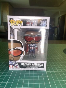 Funko Pop! Vinyl: Marvel - Captain America #814 (Sam Wilson) Disney + - Picture 1 of 6