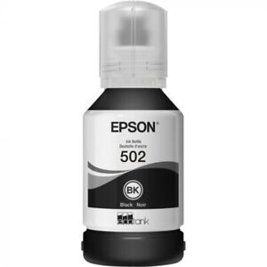Epson Ecotank 502 Ink Bottle Black Exp: 05/2025