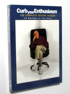 Curb Your Enthusiasm - Complete Second Season two NEW DVD Box Set buy2 get1 FREE - Picture 1 of 3