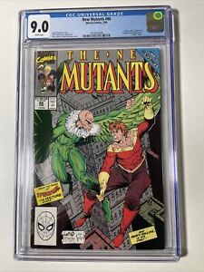 New Mutants #86 CGC 9.0 First Cameo Appearance Of Cable Liefeld Mcfarlane Cover