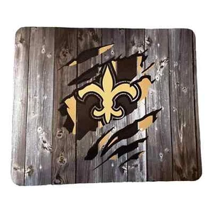 New Orleans Saints Football Gaming Mouse Pad - Picture 1 of 2